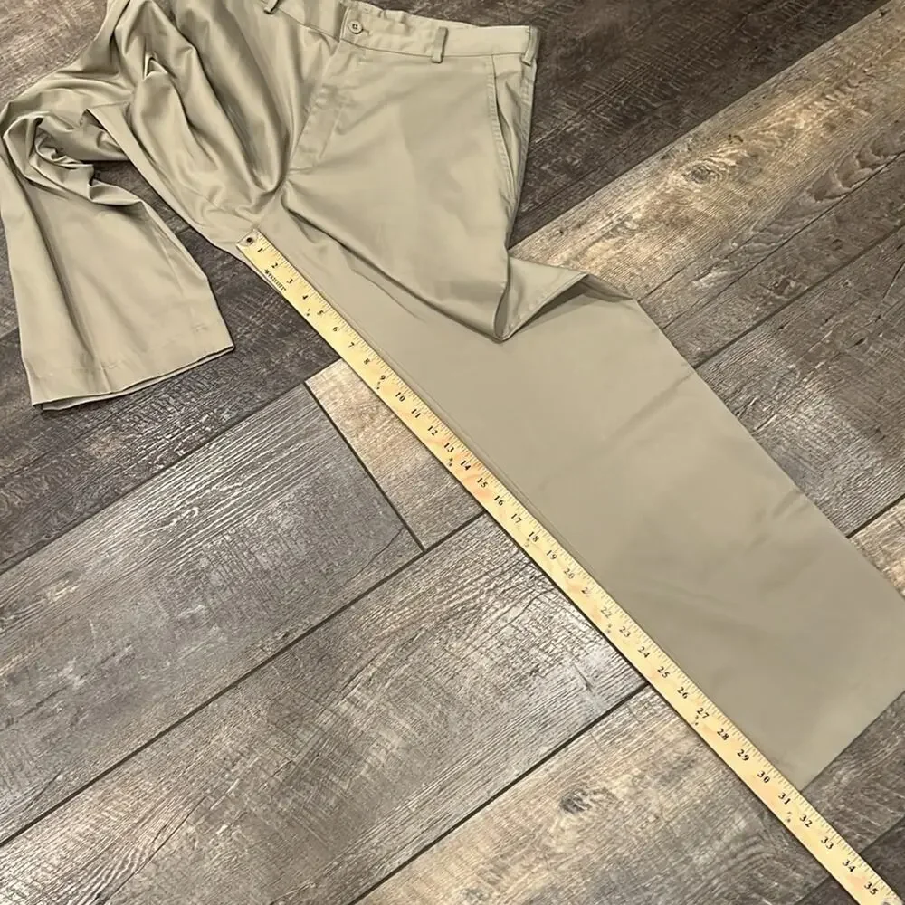 Nike Golf Men's Dri-FIT Flat Front Golf Pant Khaki Size 32x32/M